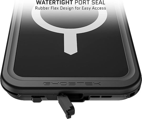 Ghostek Nautical Back Cover Plastic 2mm Waterproof Black (iPhone 14 Pro Max)