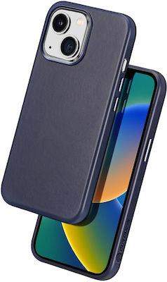 Dux Ducis Naples MagSafe Back Cover Δερμάτινο Μπλε (iPhone 14)