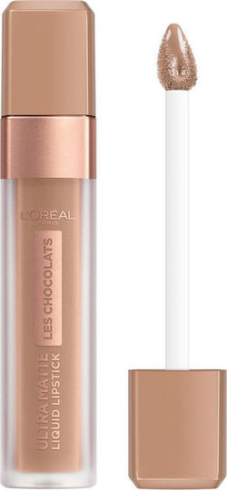 L'Oreal Paris Les Chocolates Ultra Matte Long Lasting Liquid Lipstick Matte 844 Sweet Tooth 7.6ml