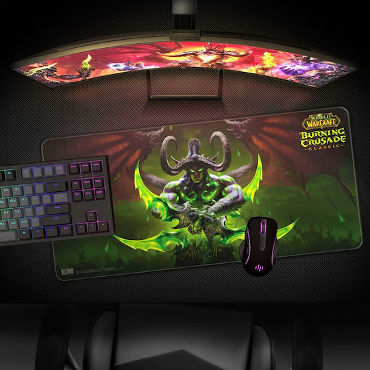 Blizzard Entertainment World of Warcraft Gaming Mouse Pad XXL 900mm Burning Crusade Illidan FBLMPWOWILLID21XL