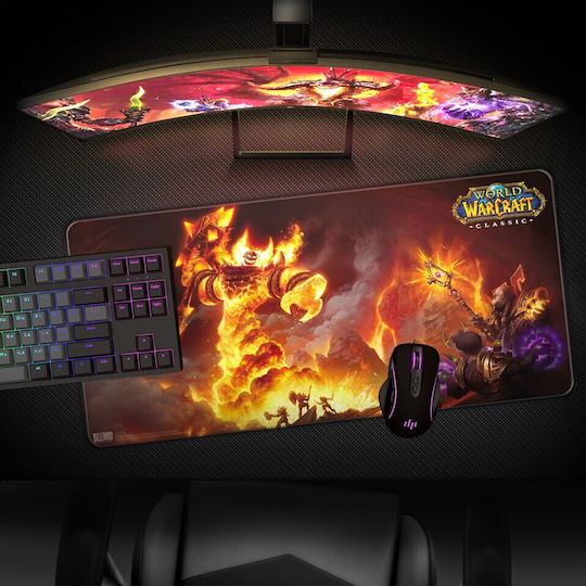 Blizzard Entertainment World of Warcraft Gaming Mauspad XXL (900mm) Ragnaros FBLMPWOWRAGNA21XL