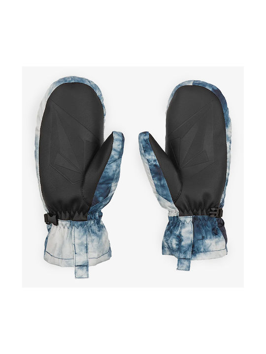 Volcom Puff Mittens Ανδρικά Γάντια Σκι & Snowboard Πολύχρωμα