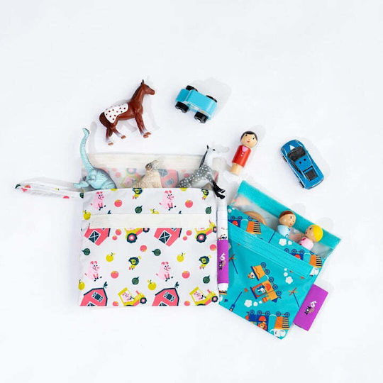 Tidy Tot Snack & Doodle Farmyard / Trains 1лт Многоцветен