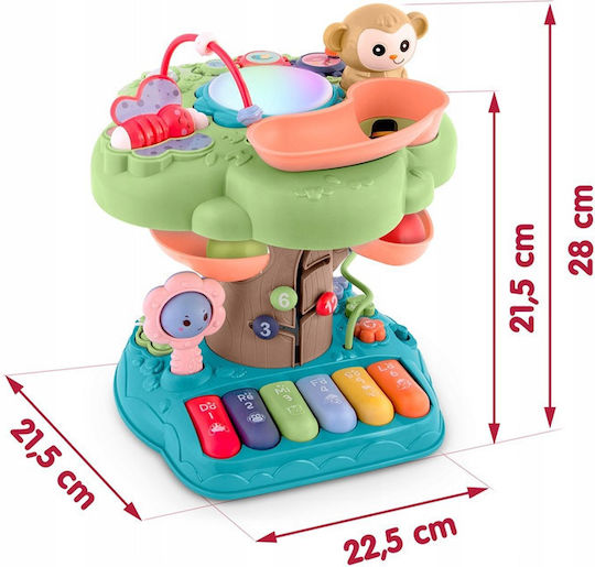 Ricokids Musikinstrument Baum mit Musik und Lichtern mit Musik und Licht für 3++ Monate