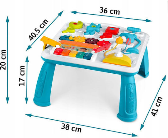 Ricokids Τραπεζάκι Δραστηριοτήτων με Μουσική και Ήχους για 12+ Μηνών