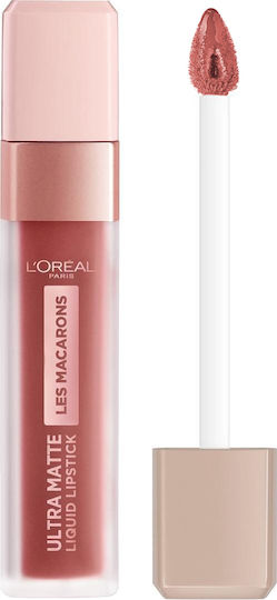 L'Oreal Paris Les Macarons Ultra Matte Long Lasting Liquid Lipstick Matte 822 Mon Caramel 7.6ml