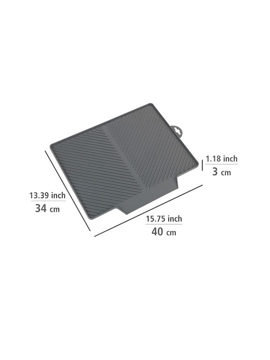 Wenko Drying Surface Plastic Gray 40x34x3cm