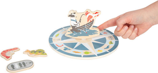 Small Foot Wooden Fishing Toy 4 Friends (Various Designs) 1pc