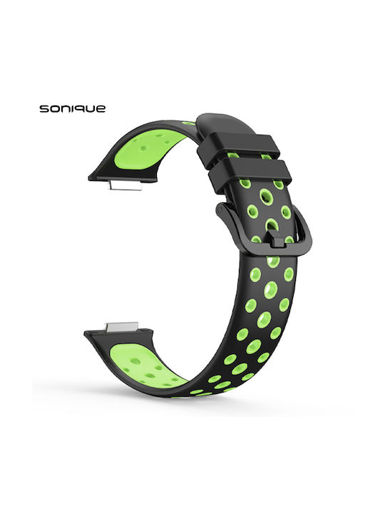 Sonique Armband Silikon Black / Cabbage (Huawei Watch Fit 2)