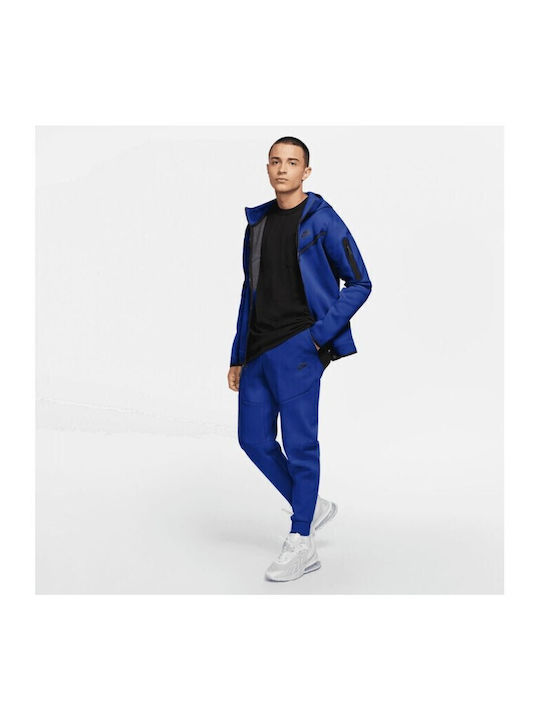 Sportswear Tech Fleece Sweatpants with Elastic Blue