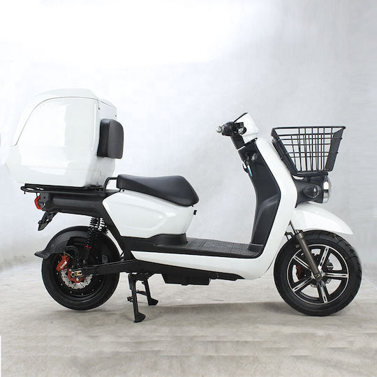 WheelnWater Delivery-Xtreme Електрически скутер Мощност 4000W с максимална скорост 85км/ч Бял Цвят