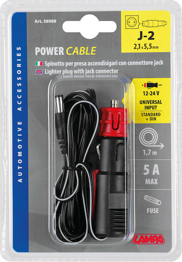 Lampa Adaptor pentru brichetă Priza auto 12V - 24V