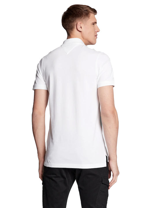 Tommy Hilfiger Ανδρικό T-shirt Polo Λευκό
