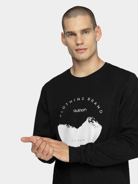 Outhorn Herren Sweatshirt Schwarz