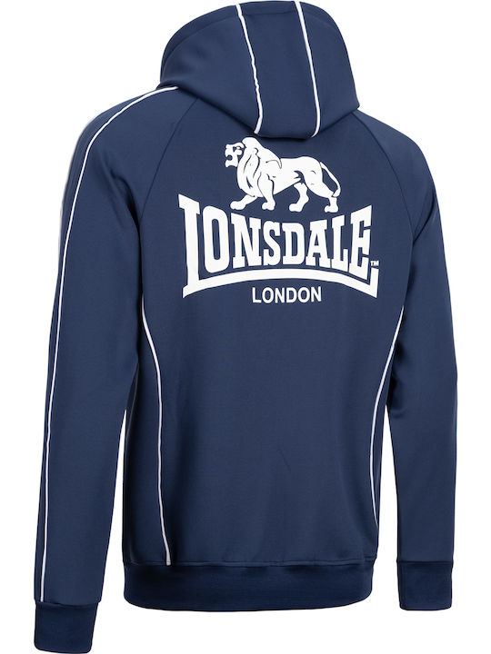 Achavanich Sweatshirt with Hood Navy Blue