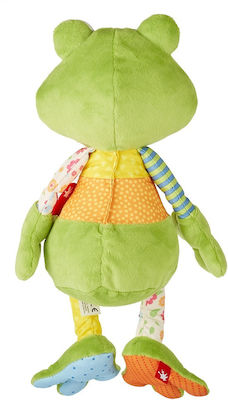 Sigikid Λούτρινο Frog Patchwork Sweety 12 εκ. για Νεογέννητα