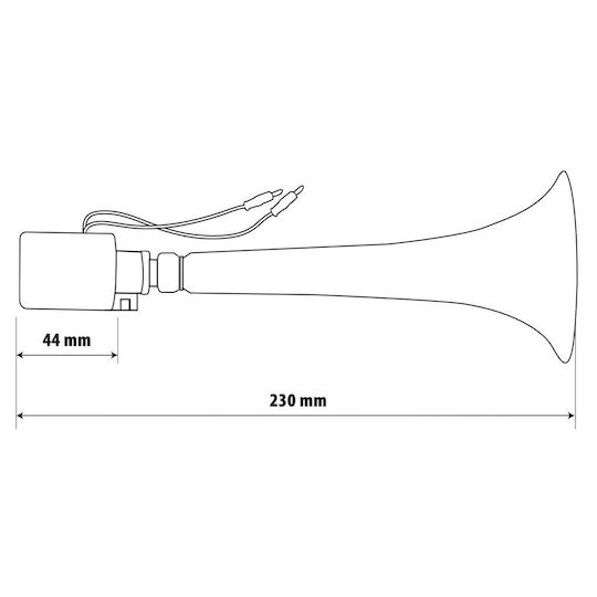 Lampa Horn Auto 12V 97860
