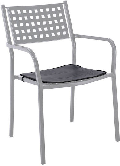 Woodwell Caprice Καρέκλας Κήπου Μαύρο 41x41εκ.