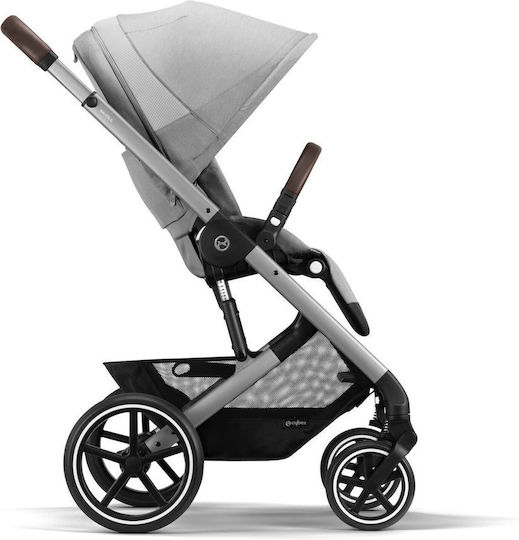 Cybex Balios S Lux Ρυθμιζόμενο Καρότσι Μωρού Kατάλληλο για Nεογέννητο Lava Grey 11.7kg