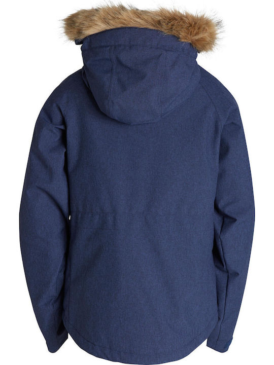 Billabong Tundra Z6JF03BIF6-1915 Γυναικείο Μπουφάν για Σκι & Snowboard Navy Μπλε