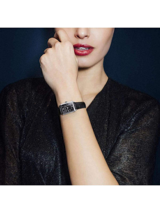 Raymond Weil Toccata Women's Watch with Black Leather Strap
