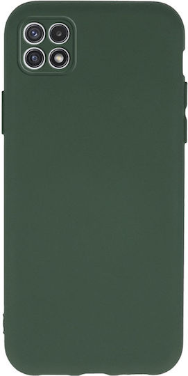 Nemo Matt Soft Back Cover Silicone Dark Green (Galaxy A22 5G)