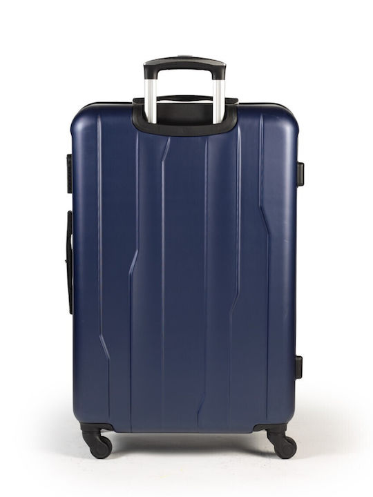 Cardinal Medium Travel Suitcase Hard Blue with 4 Wheels Height 60cm 2012