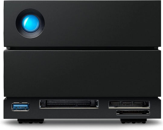 Lacie 2big Dock Thunderbolt 3 / USB 3.1 Εξωτερικός HDD 40TB Multi-Bay Μαύρο