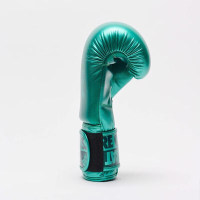 Leone GN328 Boxhandschuhe aus Kunstleder Grün