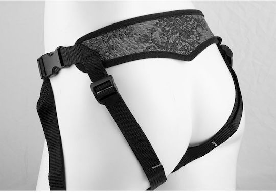 Pipedream Dillio Platinum Body Dock Underwear 17cm in Black Color