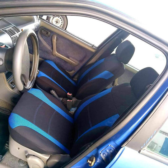 Auto Gs Front Car Covers 4pcs Polyester Super Sport All in One Black