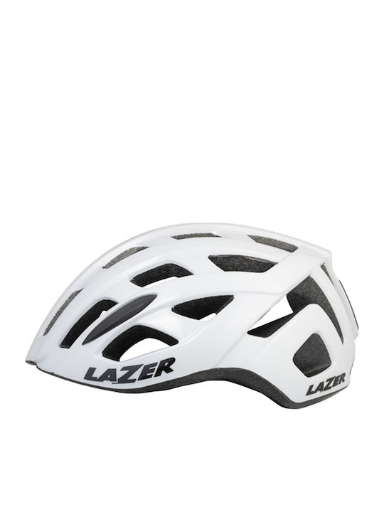Lazer Tonic Bicycle Helmet Road with MIPS Protection and LED Light White