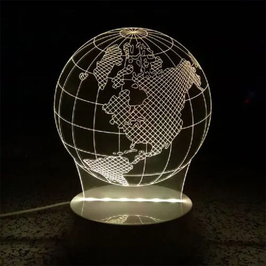 I-Total Decorative Lamp 3D Illusion Multicolour