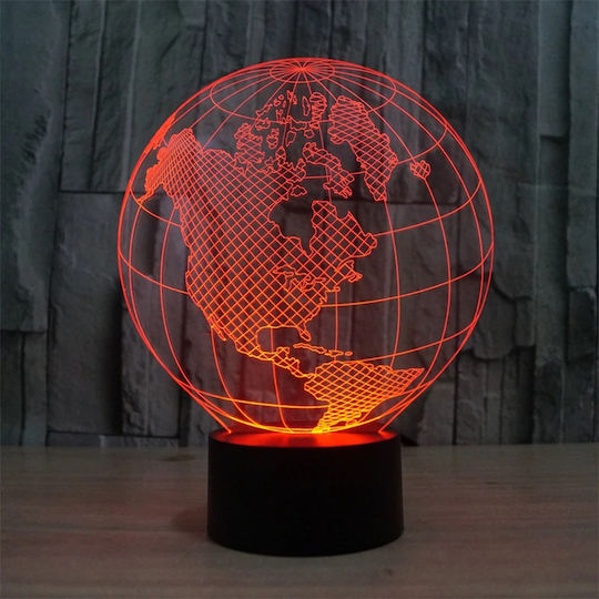 I-Total Decorative Lamp 3D Illusion Multicolour