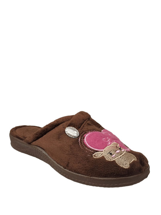 To Be Yourself Women's Slippers Brown - Brown