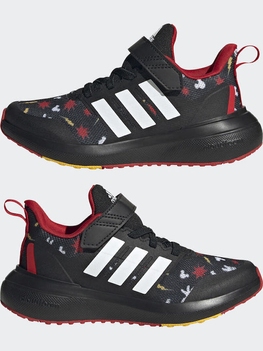 Fortarun FortaRun 2.0 Mickey EL K Kids Sports Shoes Running with Hoop & Loop Closure Black