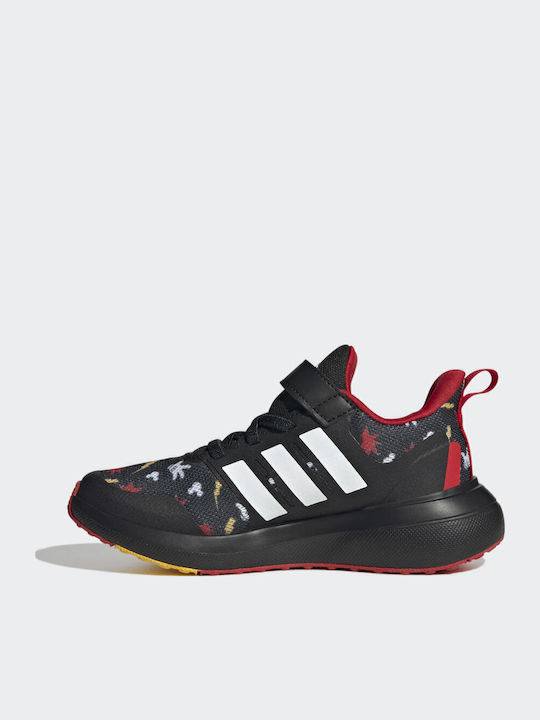 Fortarun FortaRun 2.0 Mickey EL K Kids Sports Shoes Running with Hoop & Loop Closure Black