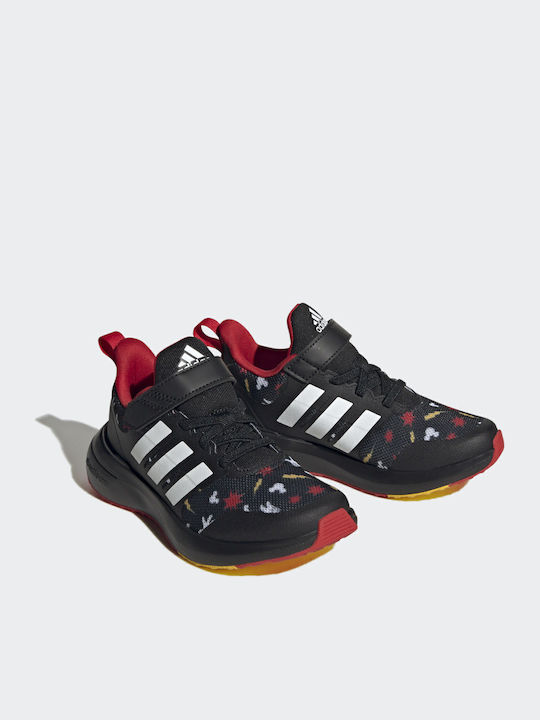 Fortarun FortaRun 2.0 Mickey EL K Kids Sports Shoes Running with Hoop & Loop Closure Black