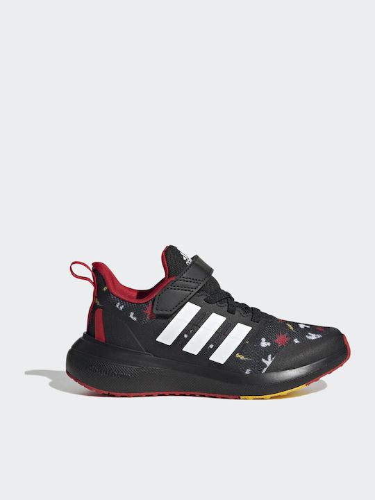 Fortarun FortaRun 2.0 Mickey EL K Kids Sports Shoes Running with Hoop & Loop Closure Black