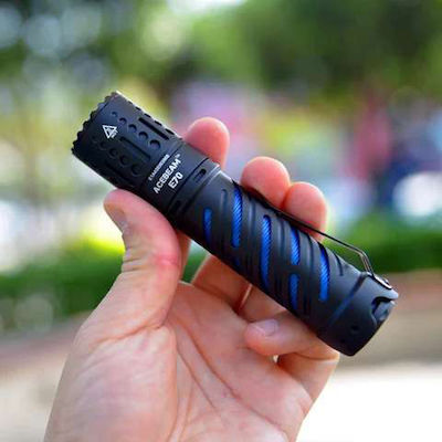 Acebeam Rechargeable Flashlight LED Waterproof IP68 with Maximum Brightness 4600lm E70 - AL