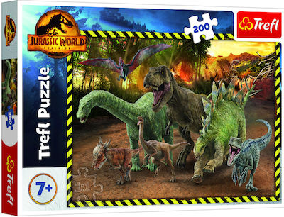 Kids Puzzle Jurassic World for 7++ Years 200pcs Trefl