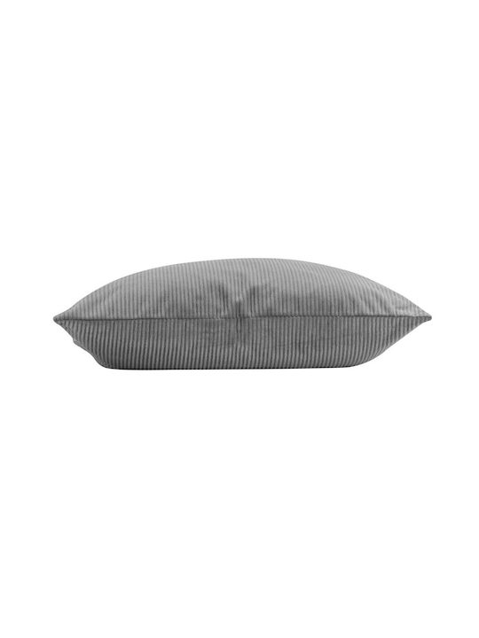 Sofa Cushion L-C Casual Velvet Gray 40x40cm