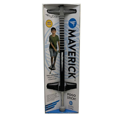 Flybar Maverick Black Lightning Outdoor Pogo Stick