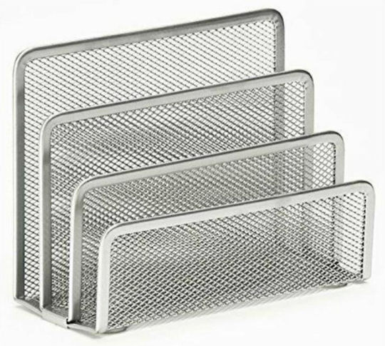 Metallisch Briefhalter in Silber Farbe 1Stück