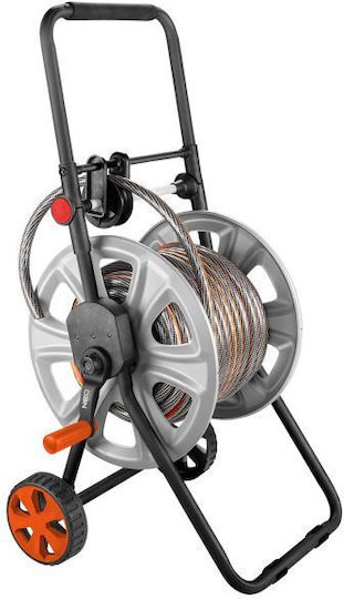 Neo Tools Τροχήλατη Ανέμη Ποτίσματος χωρίς Λάστιχο με Χερούλι Μαζέματος