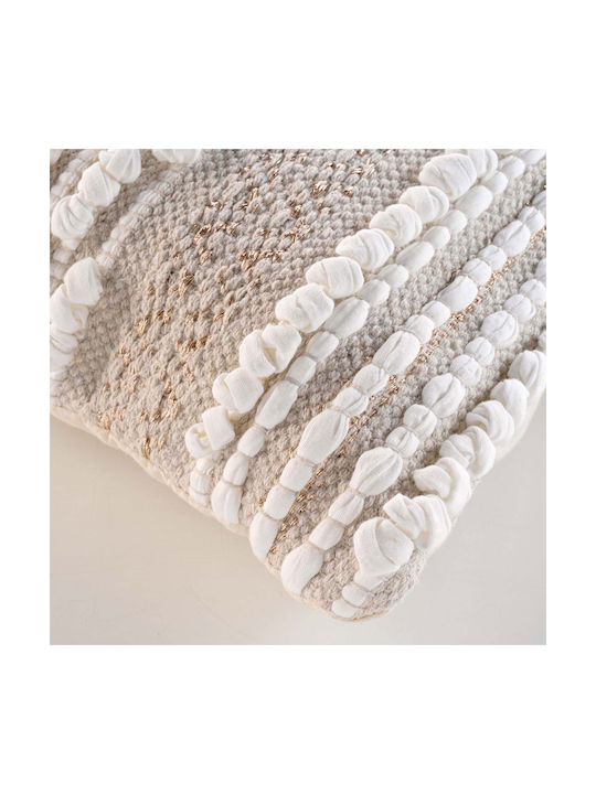 Douceur d'Intérieur Sofa Cushion L-C Blanca Beige 40x40cm