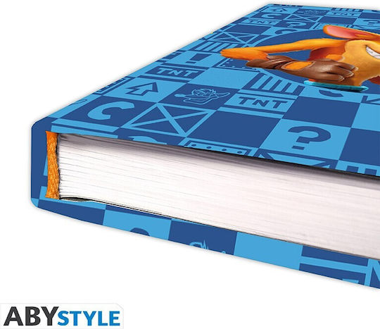 Abysse Crash Bandicoot - Crash & Coco Notebook 180 Sheets A5 Blue