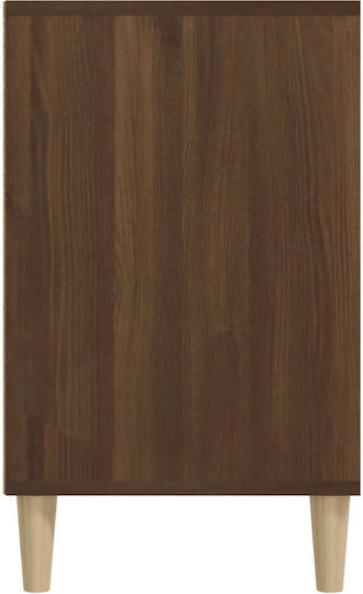 Suport pentru pantofi cu 5 Rafturi Brown Oak L102xW36xH60cm