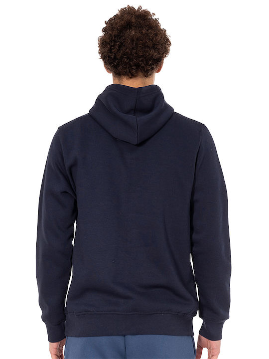 Magnetic North Herren Sweatshirt mit Kapuze und Taschen Marineblau