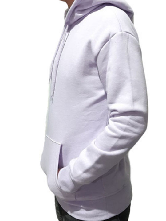 Sweatshirt Solid Color Off-white Unisex